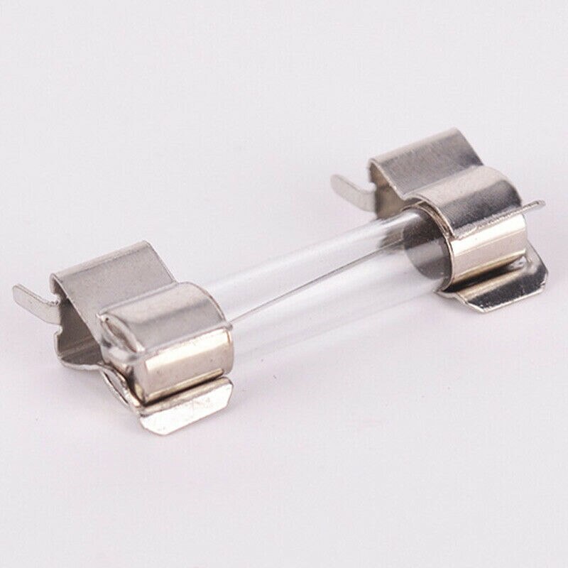 72 stuks 0.5a-30a elektronische glazen buisjes zekering assorti met zekeringhouders set 6 x 30mm