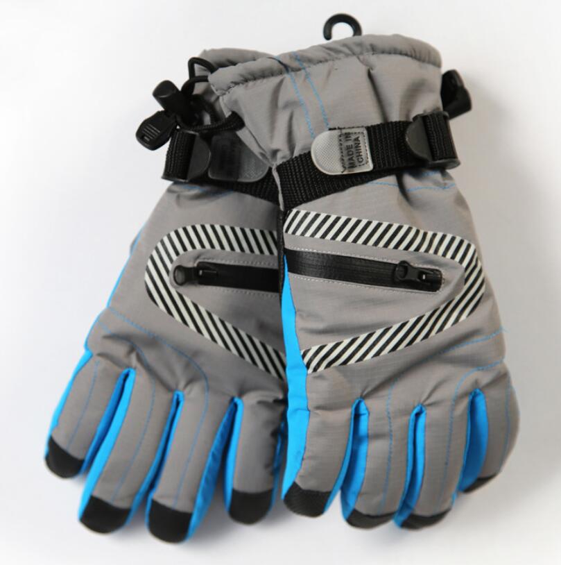 Guantes deportivos de invierno para niños, guantes para bebés, guantes para niños, guantes para esquiar al aire libre para niñas, 5-12 T, guantes resistentes al viento impermeables para niños