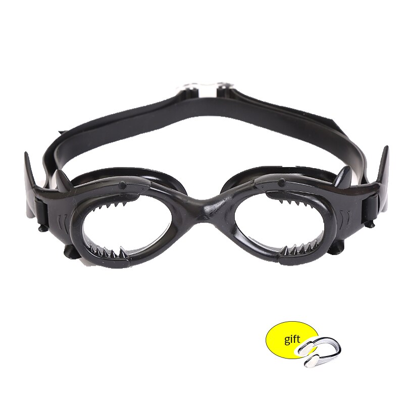 Kinderen Zwembril Anti Fog Waterdicht Kids Clear Zwembril Arena Natacion Swim Eyewear Jongen Meisje Professionele Zwembril: Black