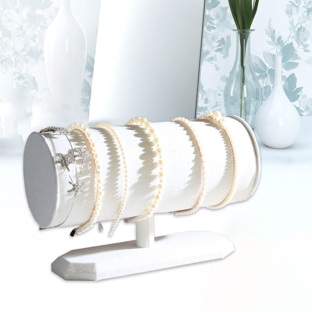 Organizador de jóias para mulheres, Headband Holder, Hair Hoop Storage Display Stand, Pulseiras, Hairband Display Holder