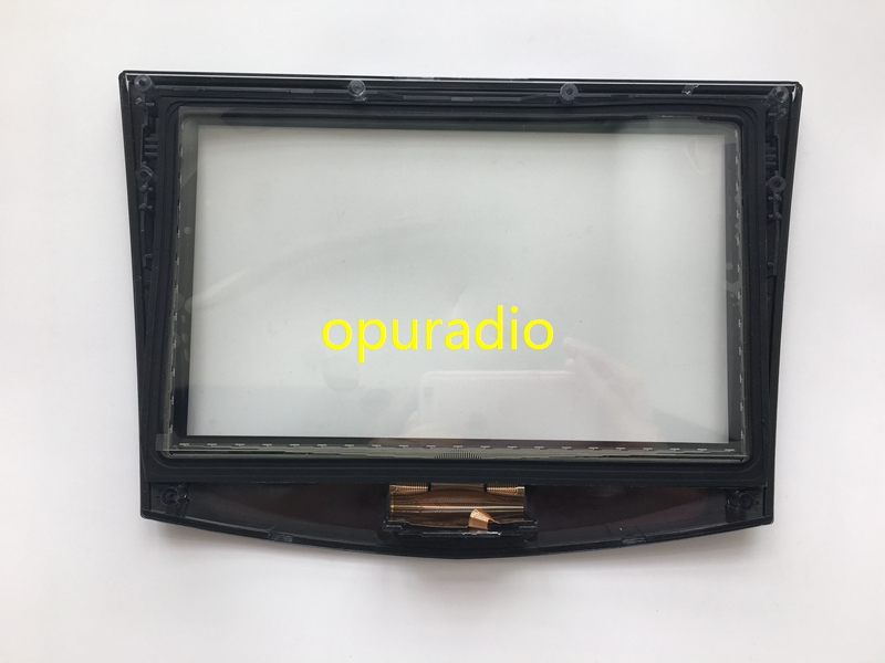 Free ship OEM Factory touch screen use for Cadillac car DVD GPS navigation LCD panel Cadillac touch display digitizer