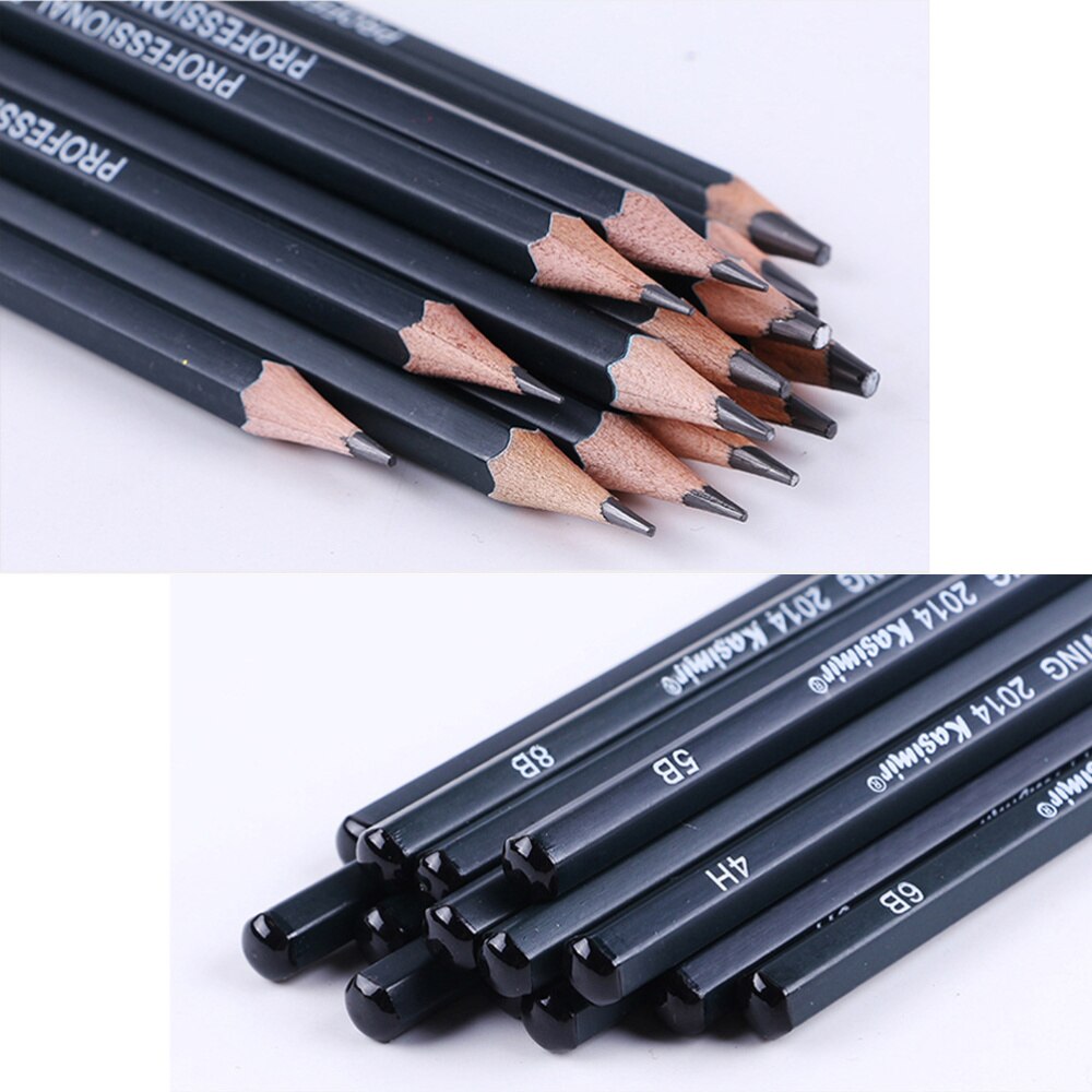 14 Stuks Draw Potlood Set Essentials Schetsen Potlood Set Milieubescherming Voor Beginner
