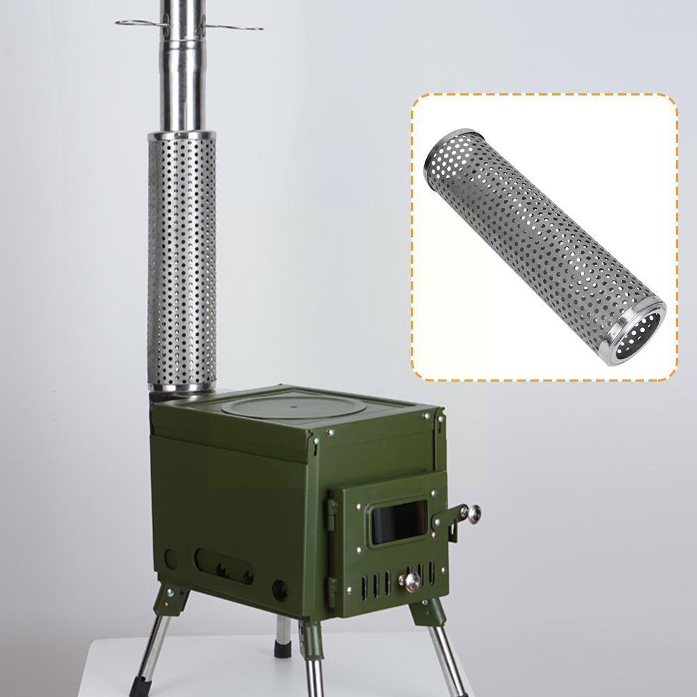 Wood Stove Anti-scalding Cover Camping Tent Stove Chimney Guard Pipe Accessories Campig Stove Protector Tent Smoke Equi O3c5