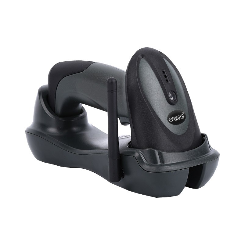 Wirelwss Barcode Scanner 2D 500M Transmissie Afstand Handheld Qr Code Scanner Cmos 433Mhz Handheld Draadloze Barcode Reader