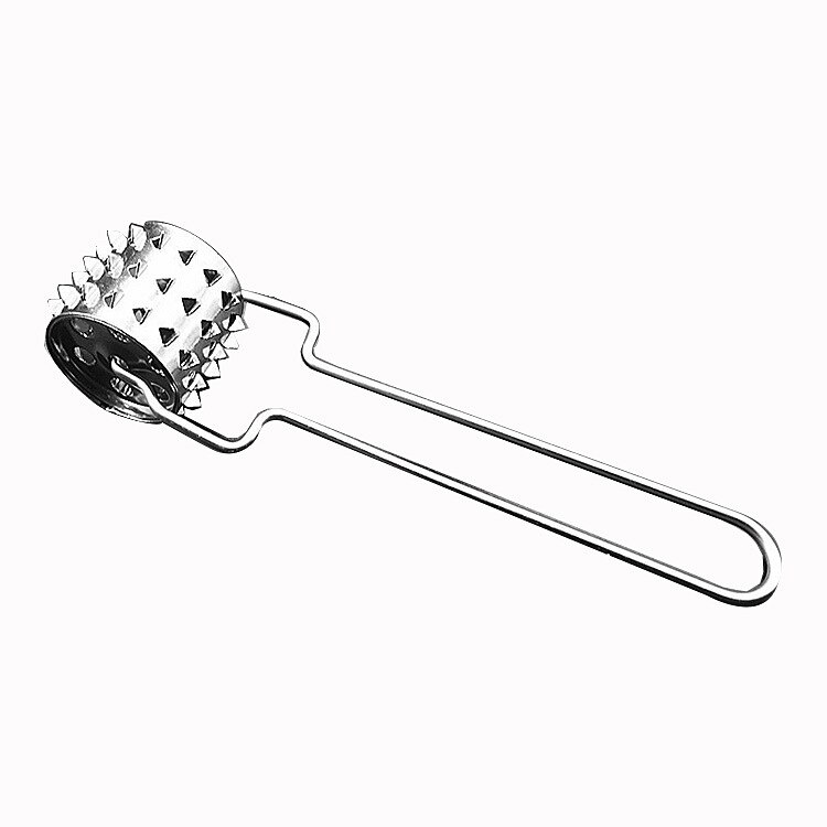 Kitchen Cooking Tools Meat Tenderizer Tool Pounder Gadgets Stainless Steel Steak Hammer Mallet Needle Loose Household Pork Chop: style 2