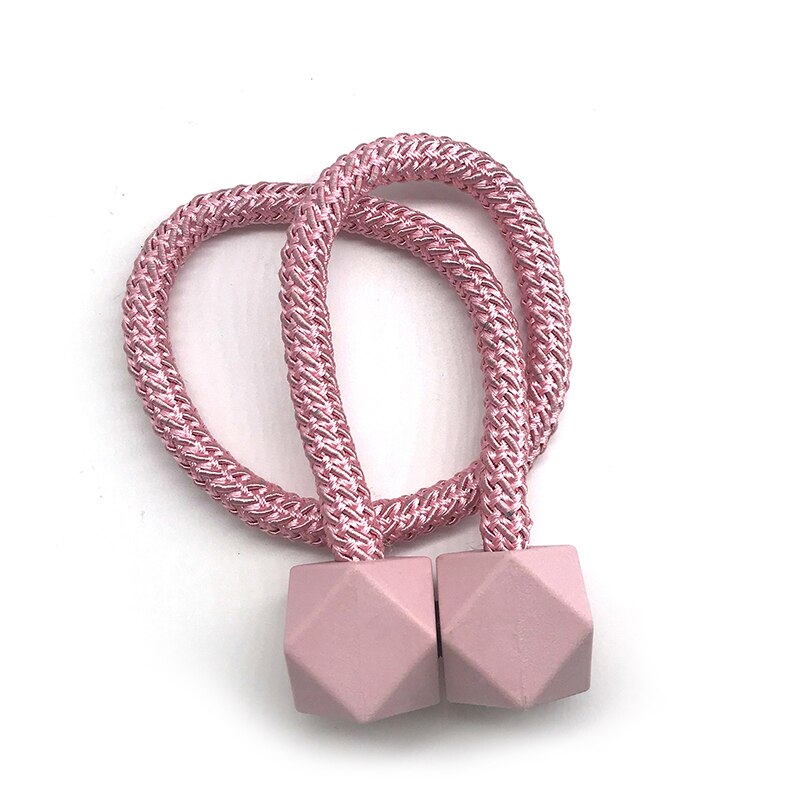 Magnetische Polyester Gordijn Tieback Holder Haken Bal Gesp Clip Home Decor Tie Terug Gordijn Accessoires Home Decor: A