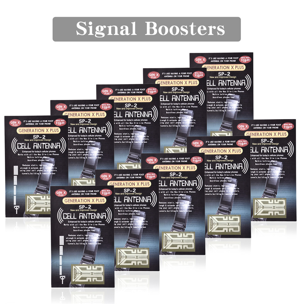 10 x Cell Phone Signal Boosters Mobile antenna amplifier - The Latest SP-2 Antenna GENERATION X PLUS