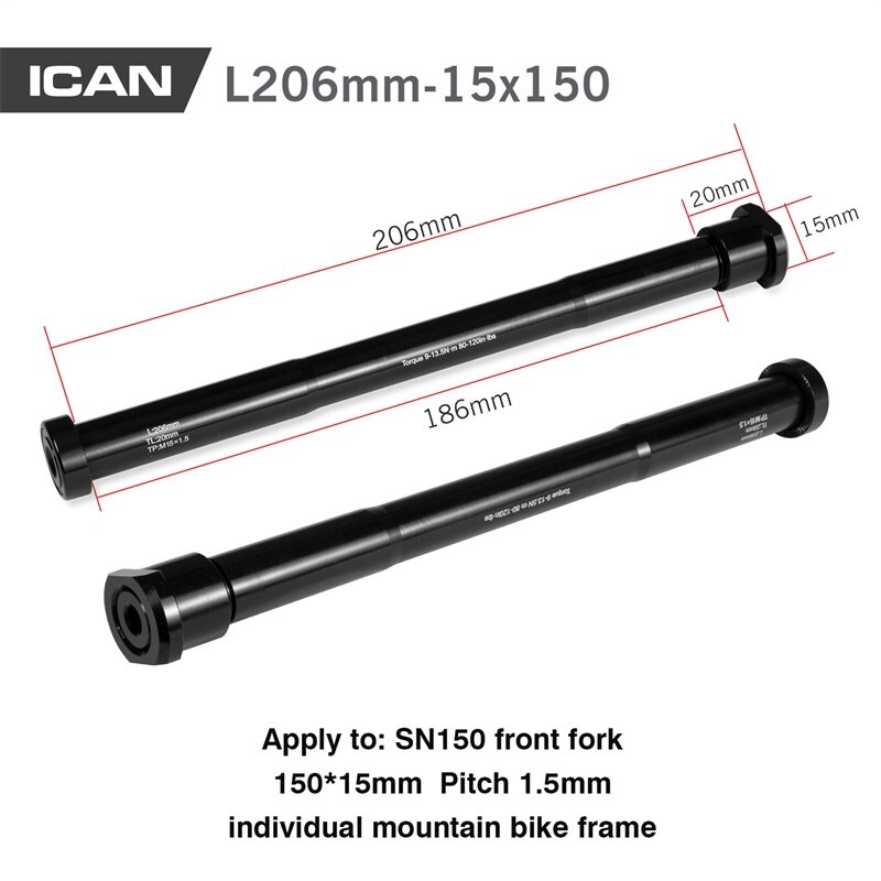 Fiets Naven Steekas 100*12Mm 142*12 150*15 197*15 Voor Road fiets Fiets Accessoires: for fat bike fork