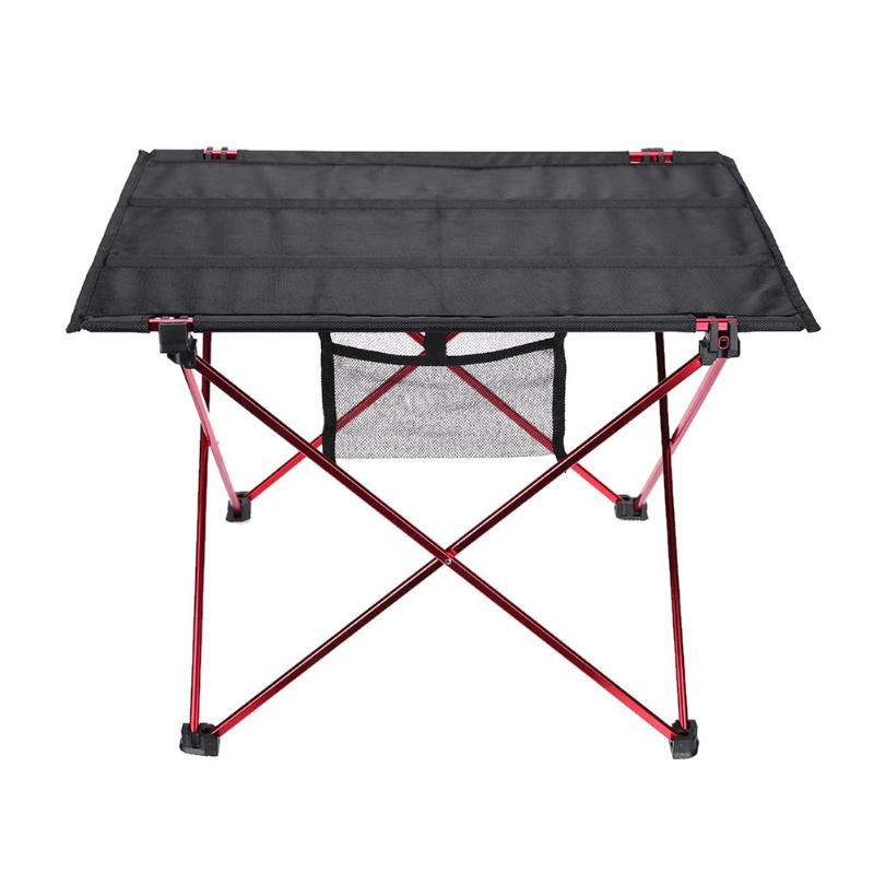 Aluminum Alloy Oxford Cloth Table Outdoor Camping Picnic Table Ultralight Portable Folding Table Outdoor Barbecue Fishing Chairs