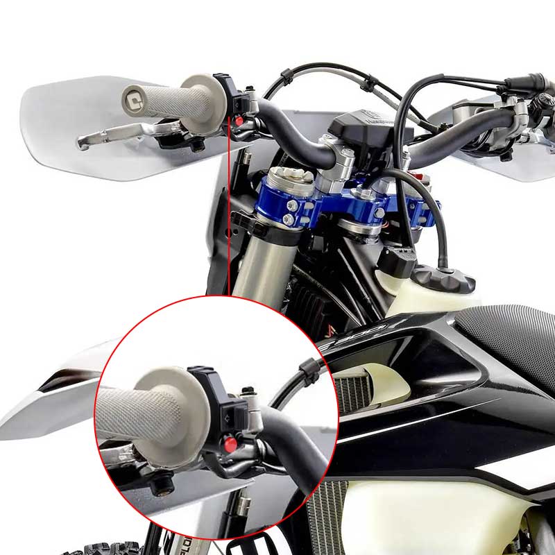 Interruptor multifunción para motocicleta, 22mm, 7/8 ", manillar, faro, botón de señal de giro, interruptor de bocina apto para ATV Sport Dirt Scooter