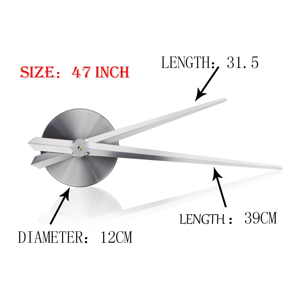 Wall Clock Modern Quartz Clocks Watch Mirror Sticker Diy Living Room Decor 3D Large Wall Clock
