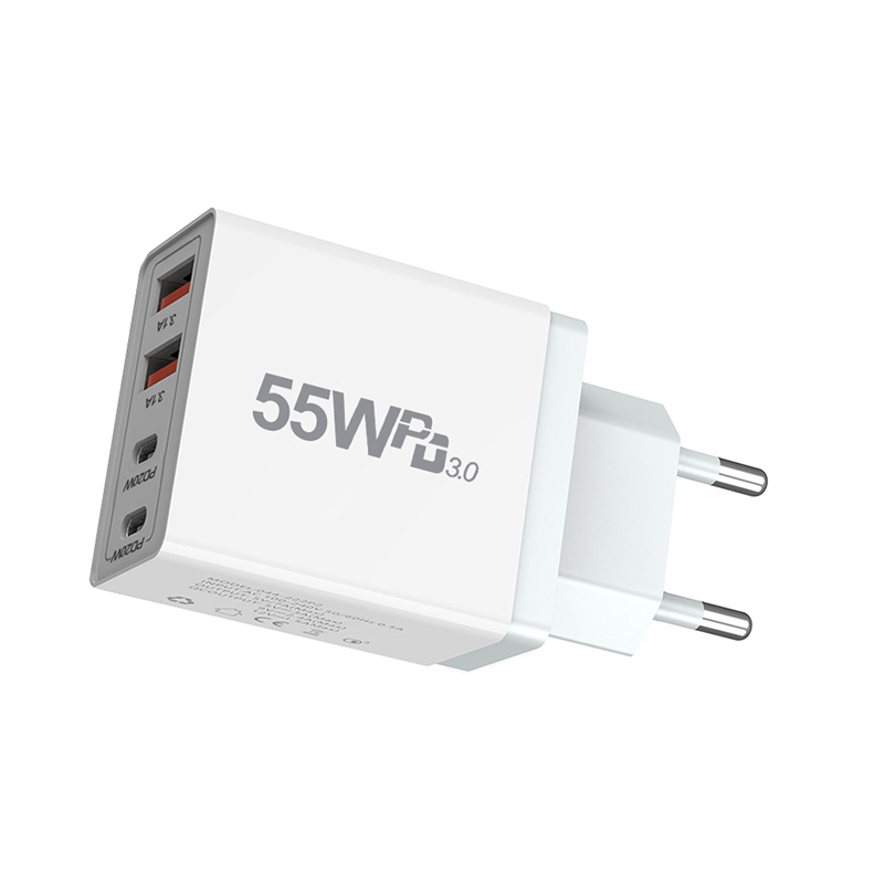 EU/US/UK/AU-stekker USB-oplader Quick Charge 3.0 voor telefoonadapter voor iPhone 13 Pro Max Draagbare wandlader Snelle oplader type c