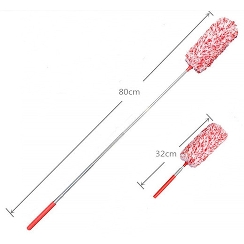 Telescopische Microvezel Duster Uitschuifbare Dust Remover Cleanning Borstel Voor Air-Conditioner Meubels Sluiter Thuis Auto Cleaner Tool