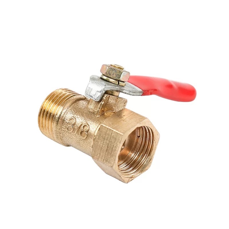 Pneumatische Valve 1/8 "1/4" 3/8 "1/2" Interne en externe Draad Kogelkraan Luchtcompressor Kogelkraan pneumatische componenten