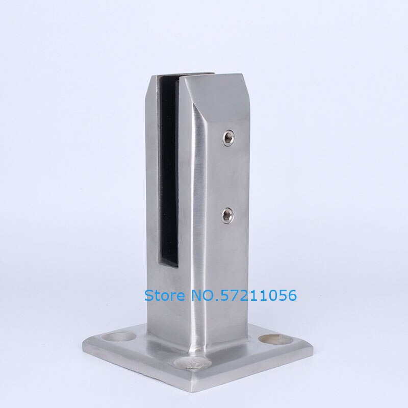 Stainless Steel Clamp Deck Mount Pool Fence Glass Fence Spigot Balustrade Floor Deck Mount Support Clamp Glass Holder