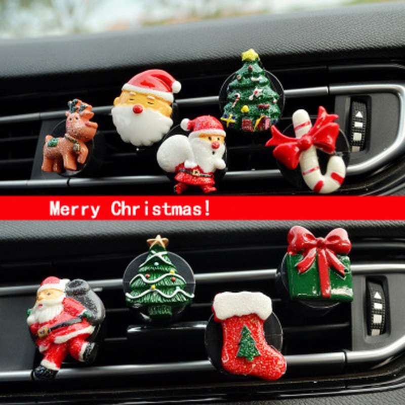 Auto Parfum Clip Geur Air Vent Luchtverfrisser Kerstboom Auto Interieur Outlet Decoratie Accessoire Trim Diffuser