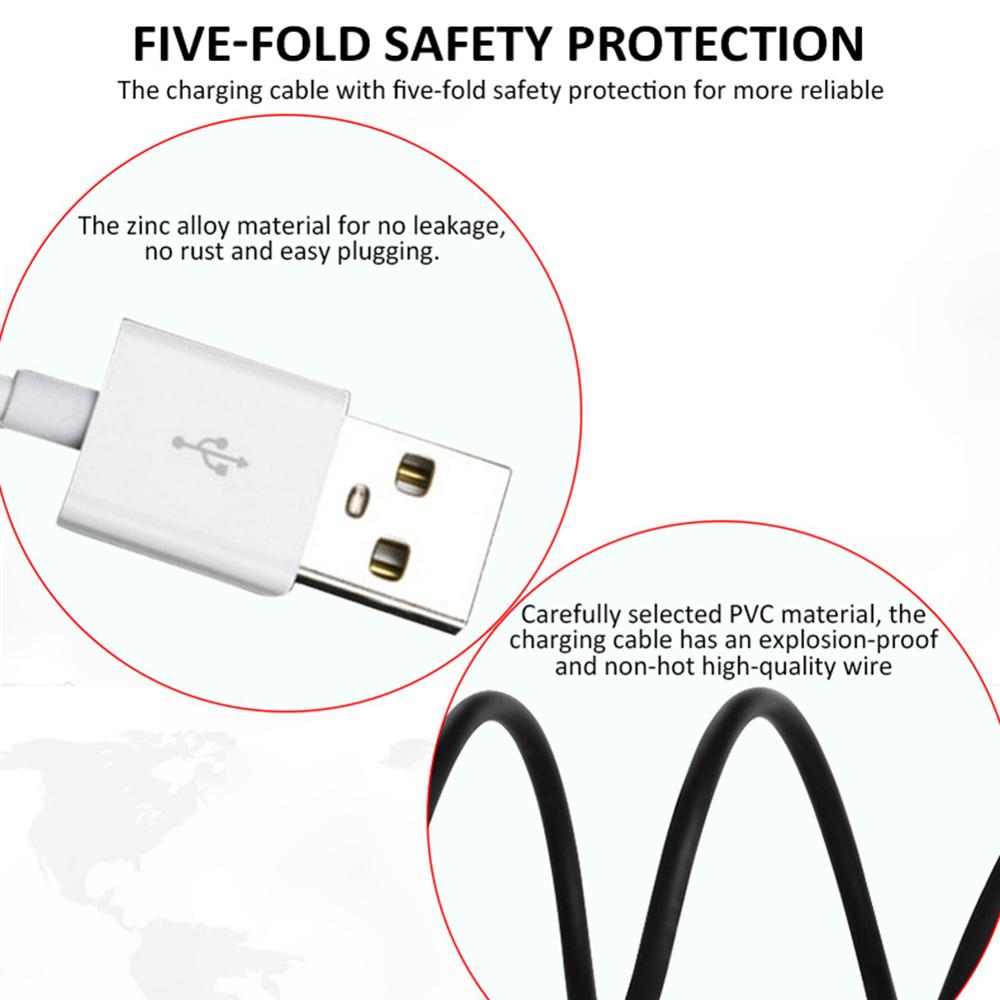 Universal Smart Watch Charging Cable Zinc Alloy Adsorption Charging Data Cable for 4pin 7.62 Pitch Smart Watches and Children's