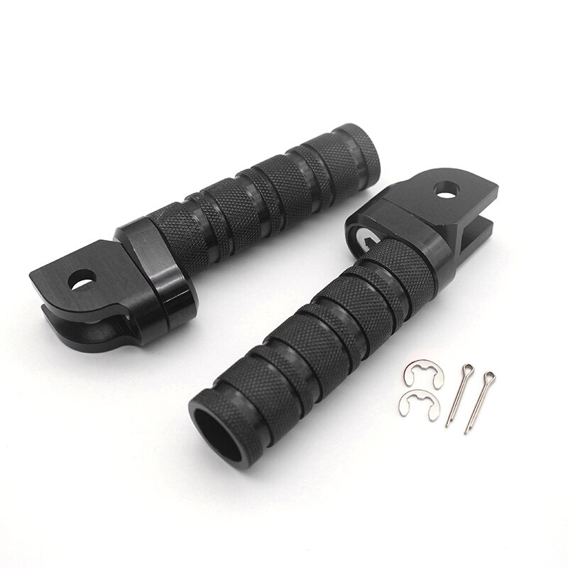 Motocyklowe podnóżki przednie regulowany podnóżek dla Honda CBR1000RR 600RR CBR500R CBR600F RVF750R: czarny