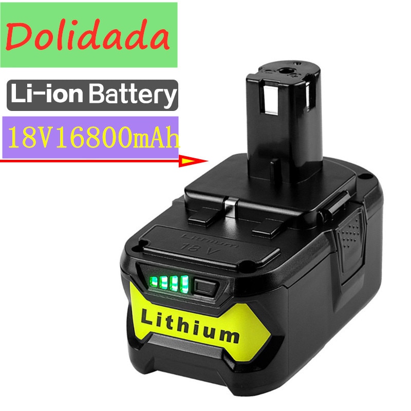 Hohe Kapazität Neue 18V1680 0mAh Li-Ion Für Ryobi Heißer P108 RB18L40 Akku Pack Energie Werkzeug Batterie Ryobi eins +