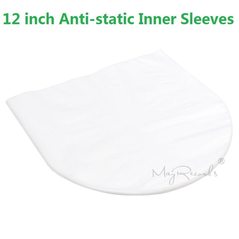 50 Clear Anti-Statische 3 Mil Plastic Vinyl Record Innerlijke Mouwen Voor 12 &#39;&#39;Lp Ld
