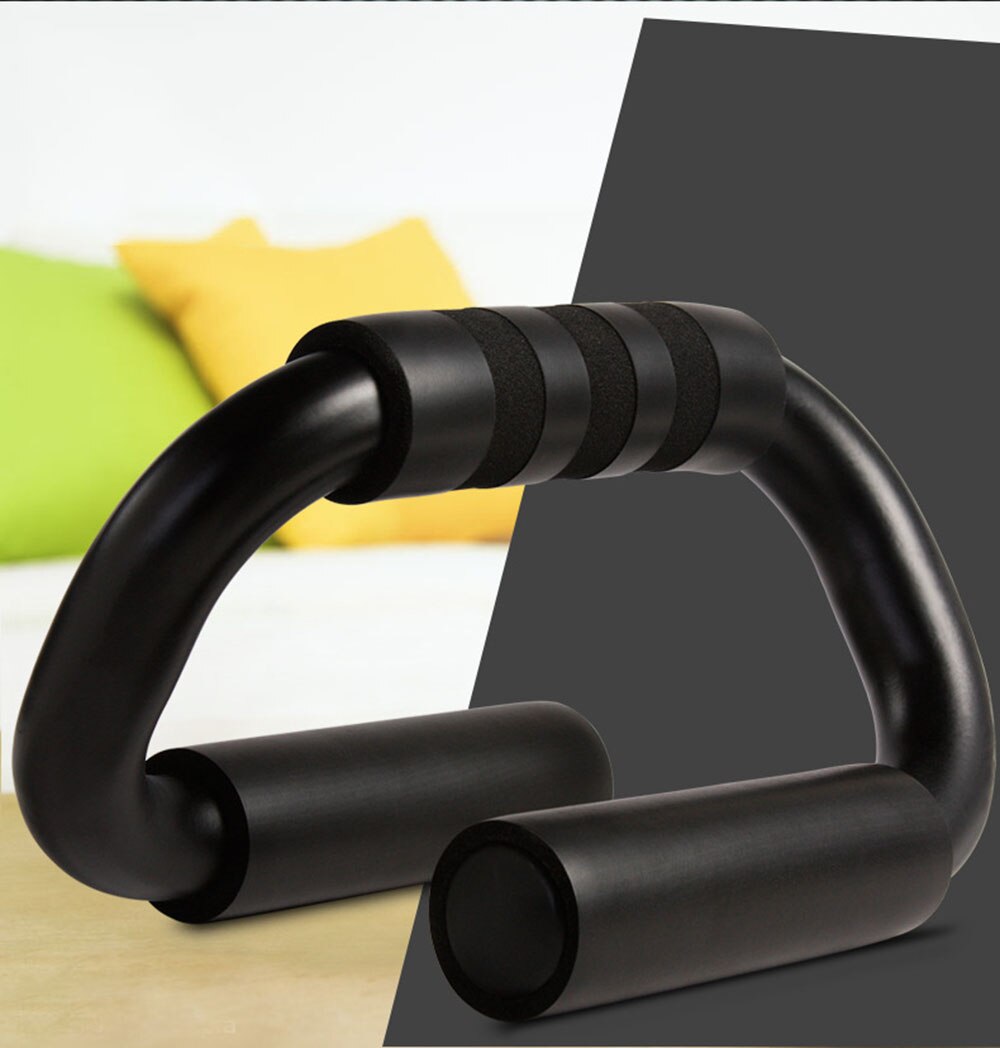 S Type Push Ups Stands Hand Bar Home Fitness Gym Equipment Hand Bar push-up Rack Gym Bars Home Gym Push up Bars Exercise Bar