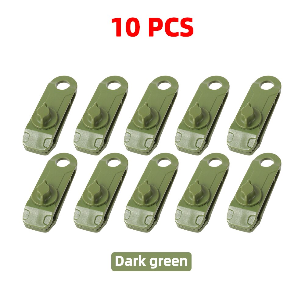 Tent Tarp Clips Luifel Dekzeil Klem Set Met Zware Lock Jaw Grip Auto/Zwembad Cover Fasteners Winddicht Outdoor Accessoires: Set B4