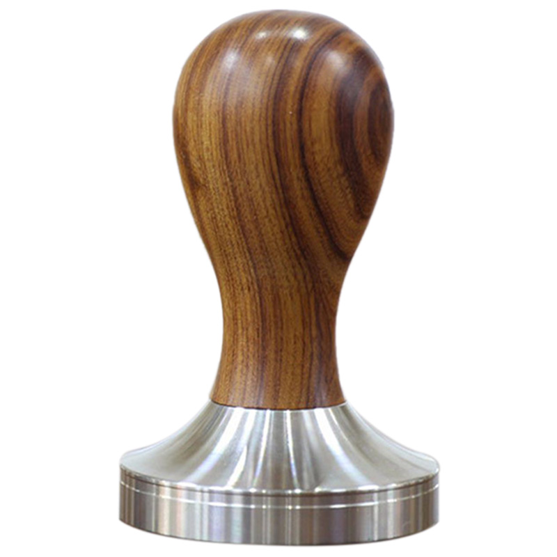 Kaffetamper træhåndtag kaffepulverhammer 58.35mm cafetilbehør: Default Title