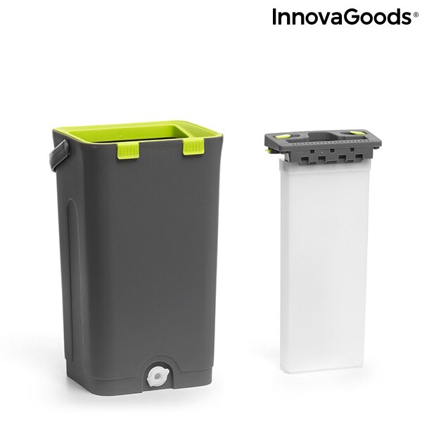 Mopa Fregona con Cubo de Doble Acción Swiftmop InnovaGoods
