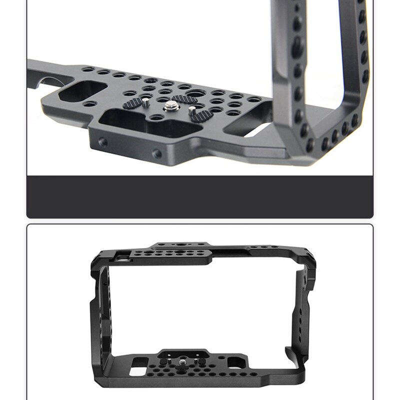 Gaiola da câmera para bmpcc4k 6k bolso cinema acessórios gaiola placa base suporte proteção habitação escudo