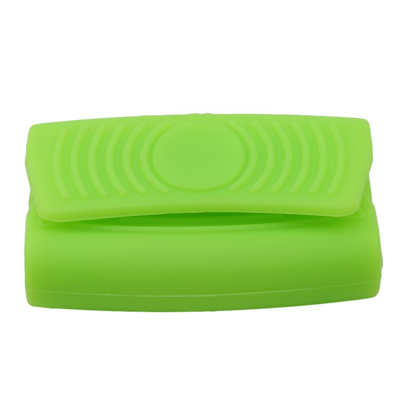 Useful Silicone Heat Insulation Oven Mitt Glove Casserole Ear Pan Pot Holder Oven Grip Anti Pot Clip Kitchen Accessories