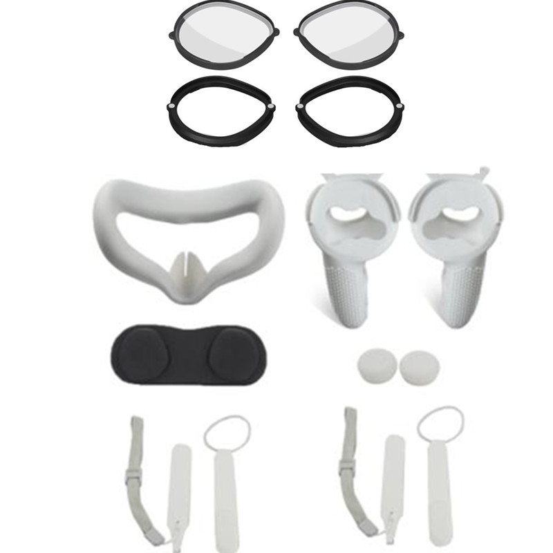For Oculus Quest 2 Anti Blue Light Glasses Frame VR Magnetic Eyeglass Quick Disassemble Lens For Oculus Quest 2 VR Accessories: PackageB