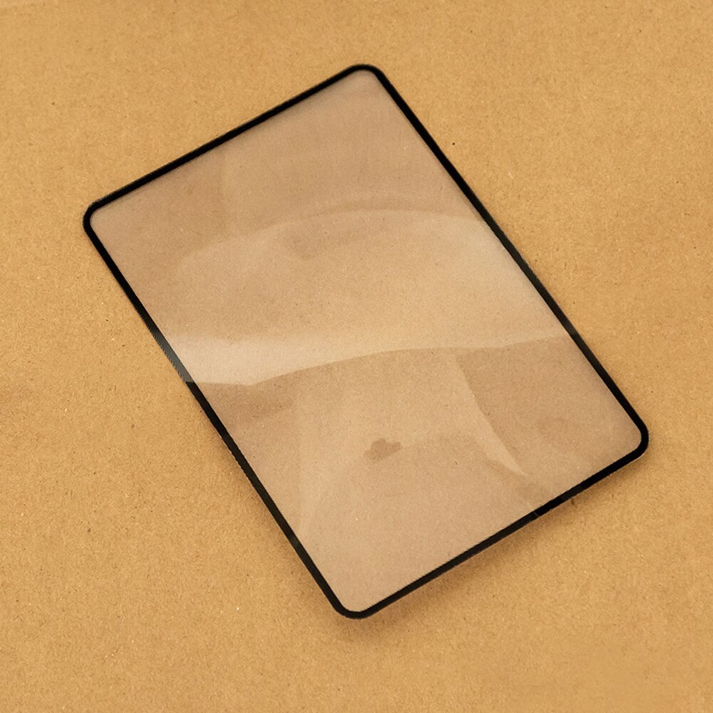 3x kirjan sivun suurennus 180 x 120mm ultraohut kätevä  a5 litteä pvc suurennuslasilevy suurennuslasin linssi
