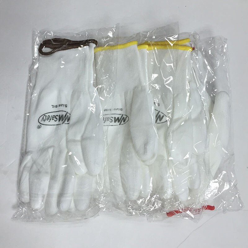 Guantes de seguridad antiestáticos para hombre y mujer, Guantes de Trabajo antiestáticos de Pu, Trabajo Industrial, Esd, Uds.
