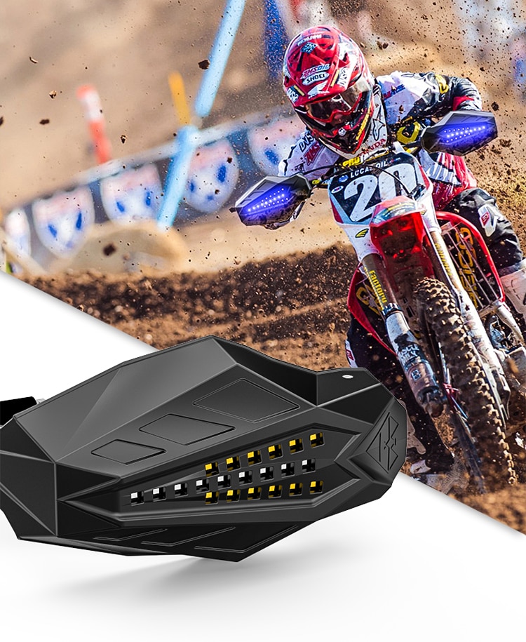 Moto Paramani Deflettore Impermeabile Antivento motocross Presa di Protezione SPIRITO BESTIA Universale Parabrezza Cappuccio di trasporto libero