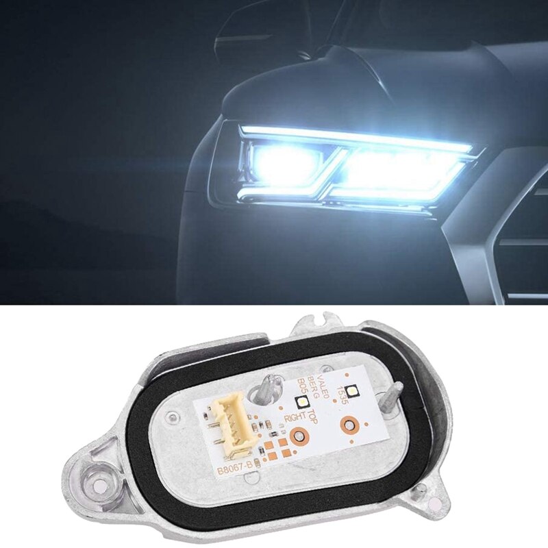 Til - q5 forlygter i højre side led drl kørelys kørelys kørestyringsmodul enhed 8 r 0941476b