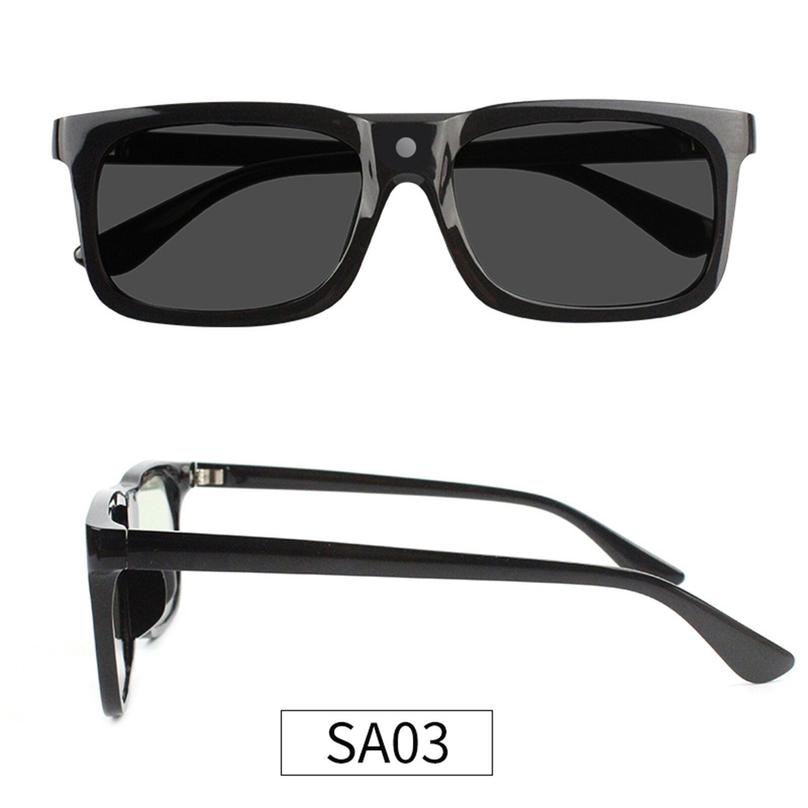 0.1 Second photochromic Polarized Sunglasses Men Discoloration Eyewear Anti Glare UV400 Sun Glasses Driving Goggles: SA03