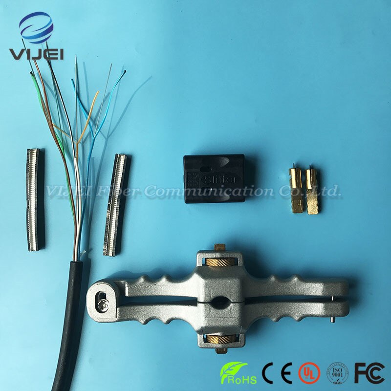 3 PCS/Lot FTTH Tool Kit Fiber Tool Set SI-01 Stripper/ Loose Tube Cable Jacket Slitter /Transverse Opening Knife