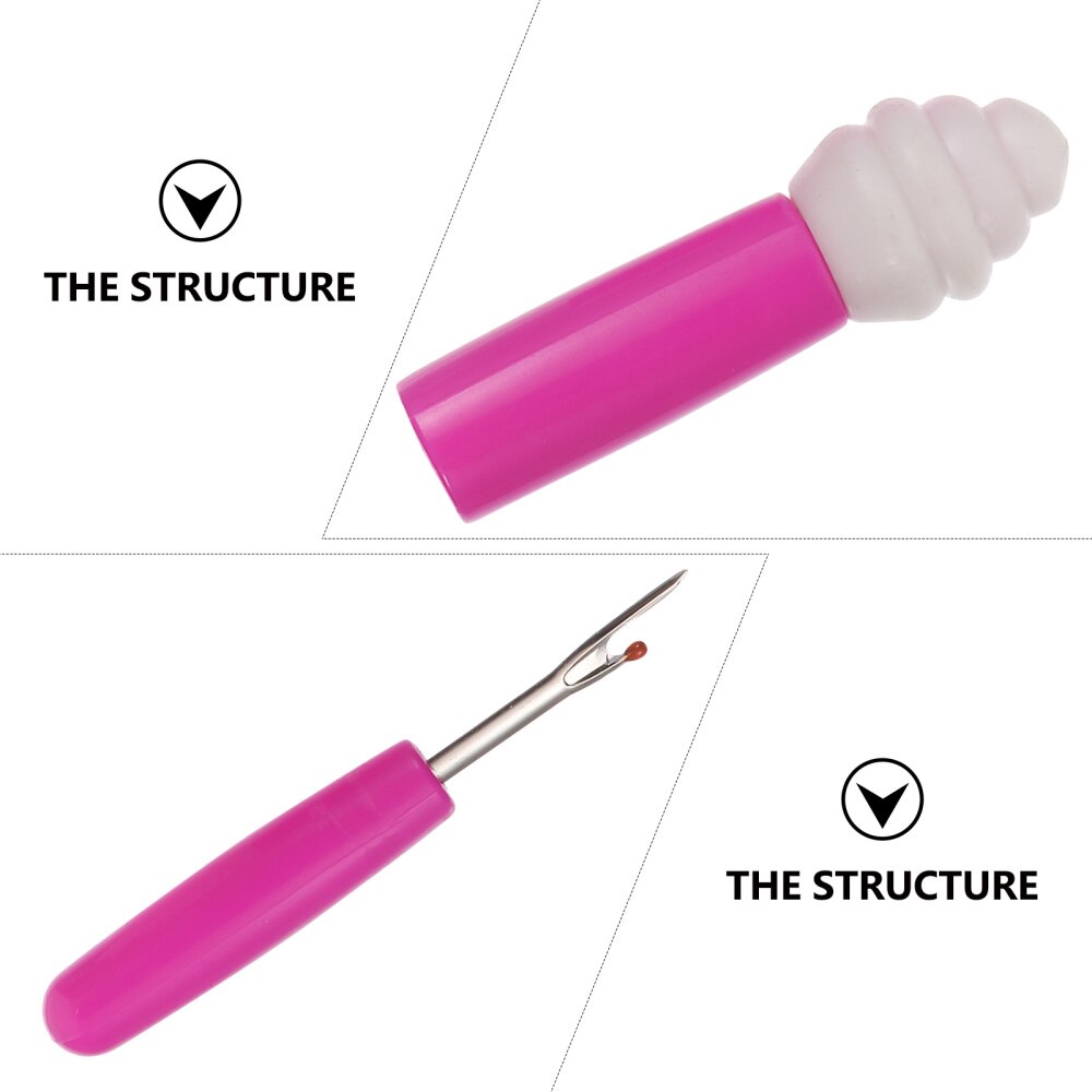 2 sztuk szew rozpruwacz szyk ładne cienkie obcinarki robić nitek rozłącznik nici DIY narzędzie robić usuwania szycia uwolnienie szew Unpicker