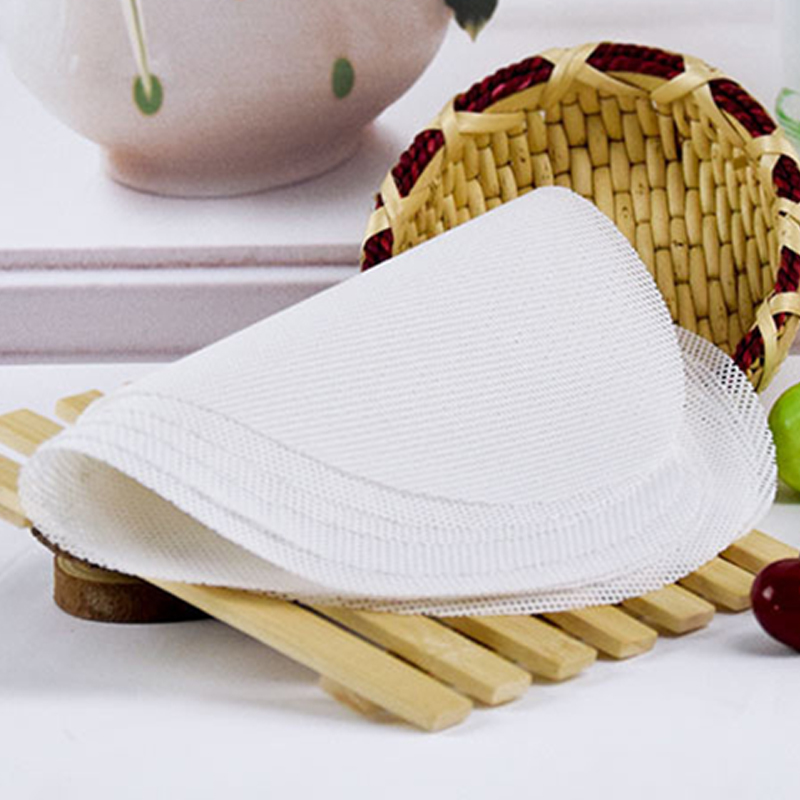 Convenience Silicone Steamer Pad Steamed Stuffed Bun Bread Pad Round Steamer Steamed Dumplings Mat Household