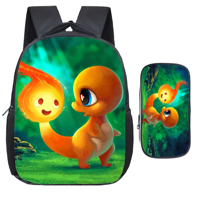 Scuola materna Zaino con Sacchetto Della Penna 2pcs Set Bambino Come addestrare Il Vostro Drago Zaino Del Fumetto Dei Bambini Bookbag: 6