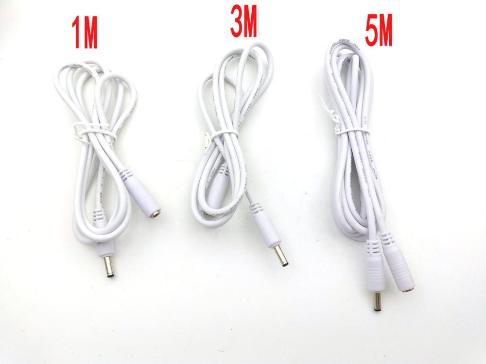 DC Power Cable Extension Cord Adapter Male/female 3.5MM X1.35MM 22AWG, 1M,3M,5M CABLE