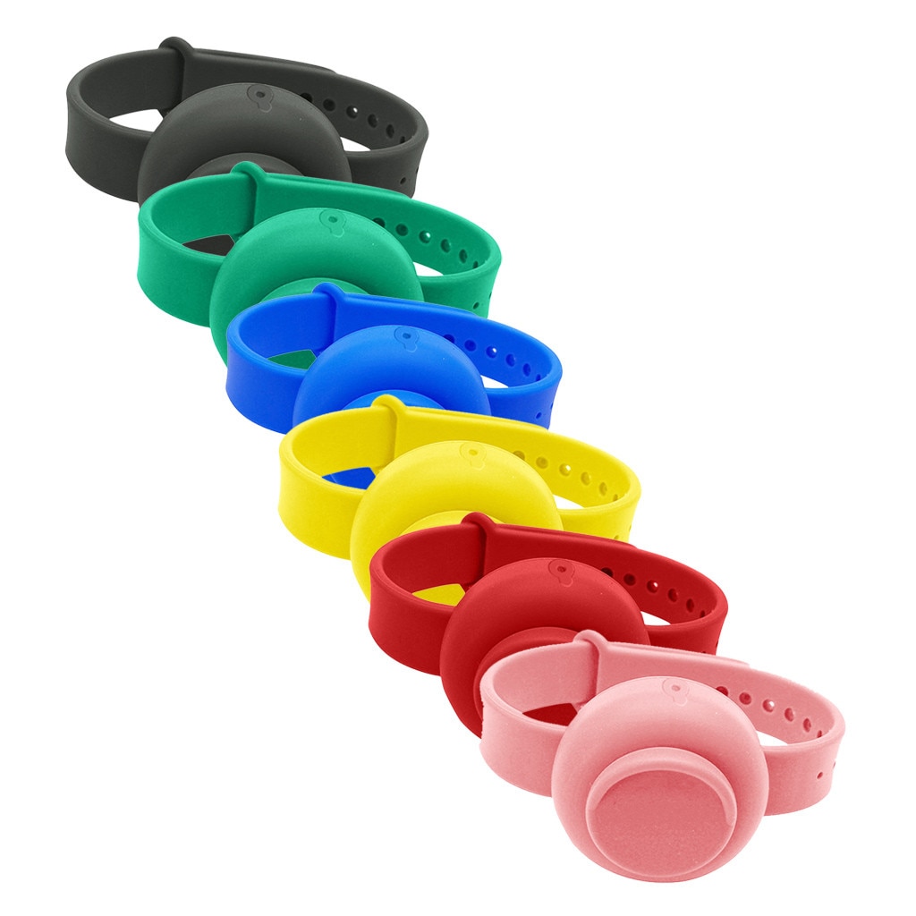 3PC Portable Hand Sanitizer Adult Kid Liquid Wristband Hand Dispenser Handwash Gel With Whole Sanitizing Clean Tools