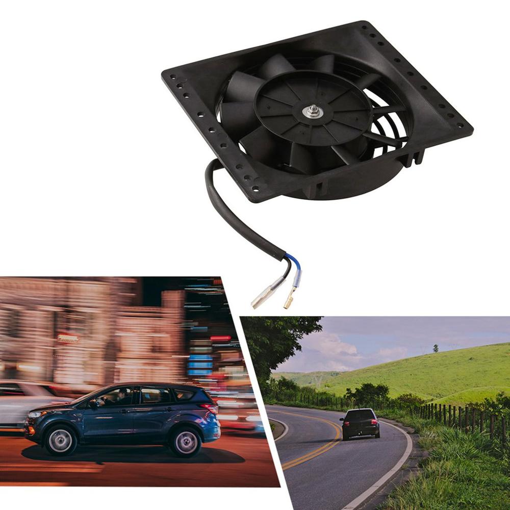 6 Inch Ultra-thin Car Cooling Fan Kit CF005-BK Radiator Universal Cooling Fan Direct Replacement Electric Fan