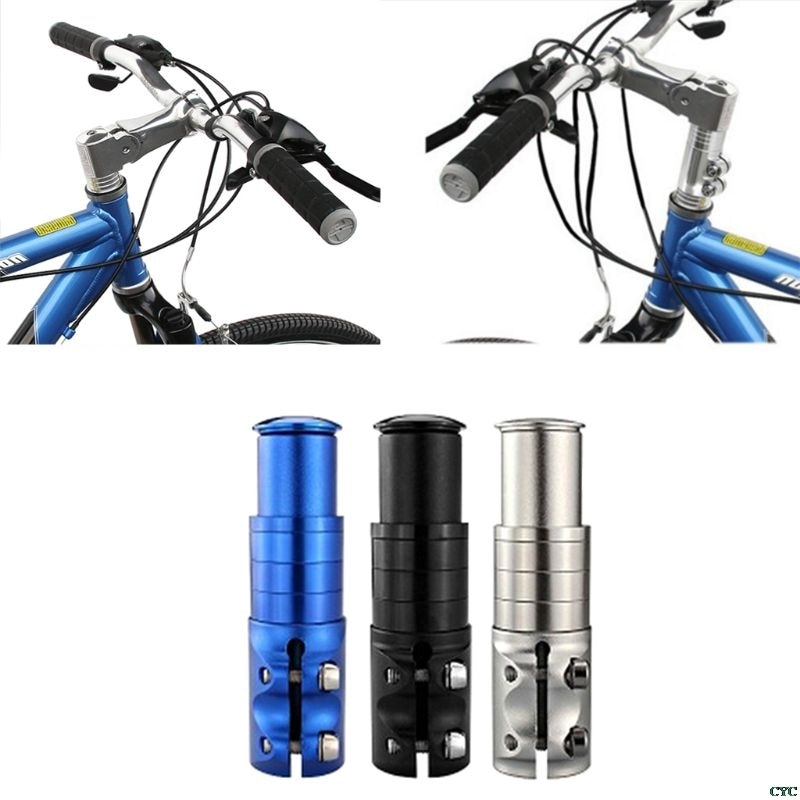 Alu styrgaffel frempind stigerør cykel cykel stige op forlænger hoved adapter