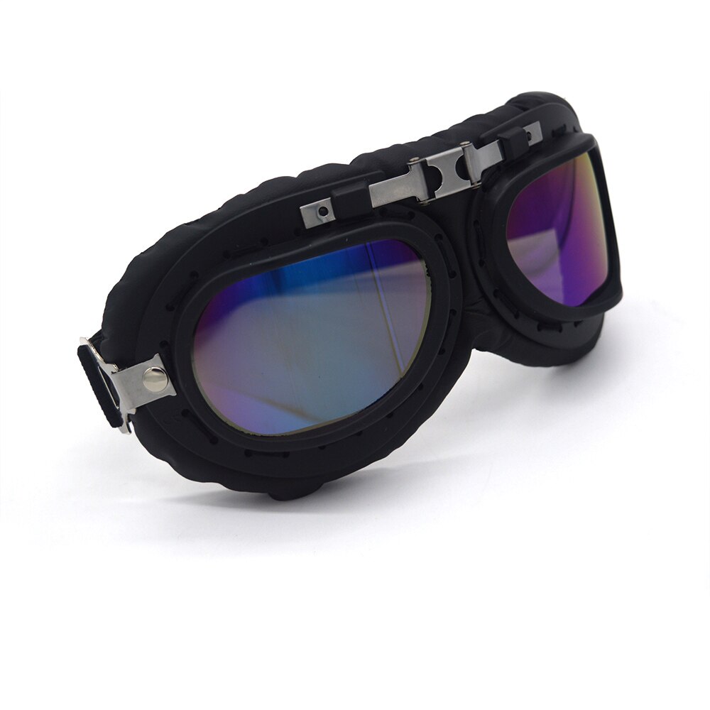 Lunettes de moto Vintage universelles pour pilote, pour Scooter, casque, pour Harley