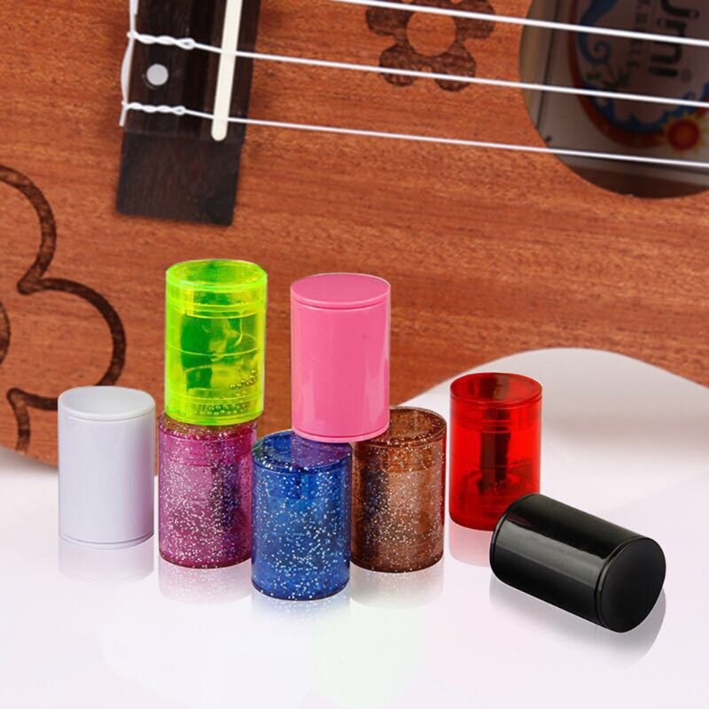 Ritme Zand Shaker Vinger Ring Muziek Shot Voor Ukulele Gitaar Bongo Mandoline