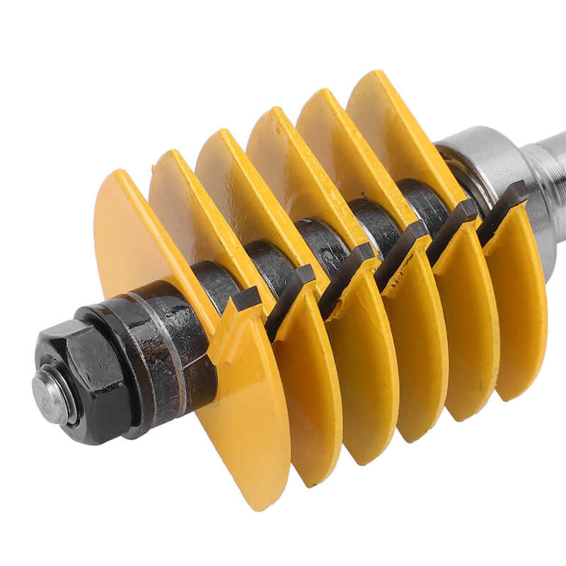 1/2in Shank Woodworking Cutter Finger Glue Joint Router Bit Tungsten Steel Supplies Glue Joint Router Bit