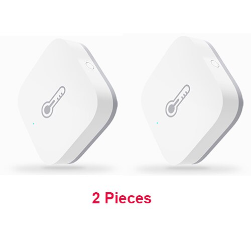 Aqara Temperature Humidity Sensor Air Pressure Detection ZigBee Wireless Connection Smart Home Work Mijia APP Apple HomeKit: 2 Pieces