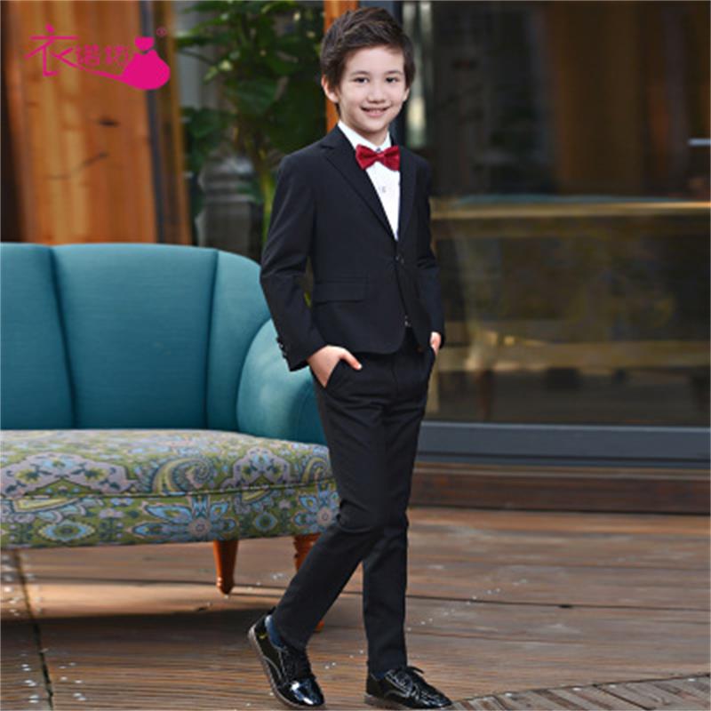 Vestito per il Ragazzo Singolo Petto Dei Ragazzi Dei Vestiti per Matrimoni Costume Enfant Garcon Mariage Ragazzi Giacca Sportiva Da Jogging Garcon Vestiti Dei Capretti 135