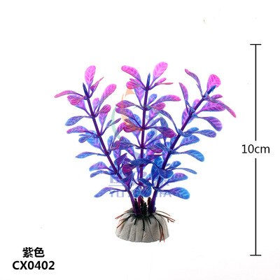 Akvariedekoration simulering vattengräs akvarielandskapsset plast blommor och växter hantverk vattengräs  cx04: Nr .2